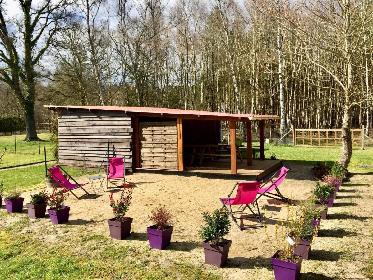 Bed & Breakfast Roulottes Du Des Pins Rougeou